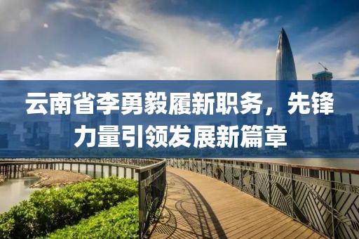 云南省李勇毅履新職務(wù)，先鋒力量引領(lǐng)發(fā)展新篇章