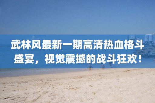 武林風(fēng)最新一期高清熱血格斗盛宴，視覺震撼的戰(zhàn)斗狂歡！