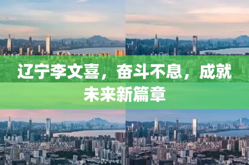 遼寧李文喜，奮斗不息，成就未來新篇章