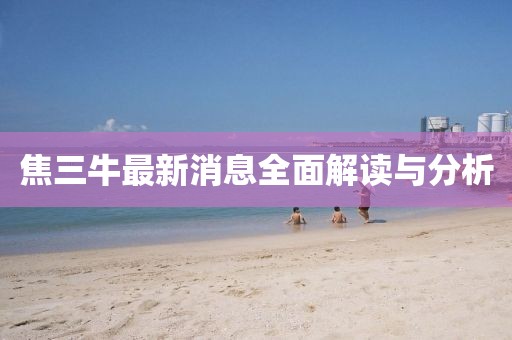焦三牛最新消息全面解讀與分析