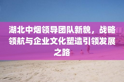 湖北中煙領(lǐng)導(dǎo)團(tuán)隊(duì)新貌，戰(zhàn)略領(lǐng)航與企業(yè)文化塑造引領(lǐng)發(fā)展之路