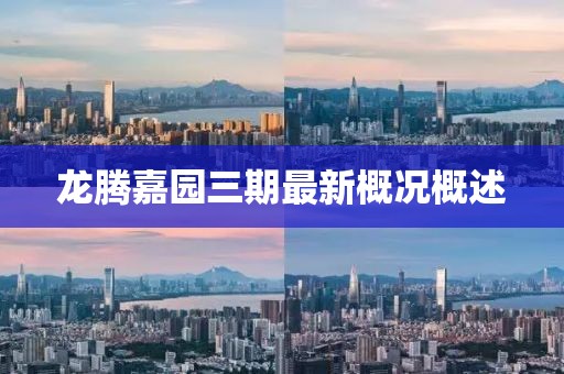 龍騰嘉園三期最新概況概述