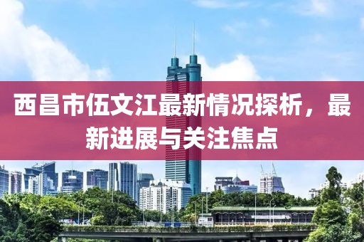 西昌市伍文江最新情況探析，最新進(jìn)展與關(guān)注焦點(diǎn)