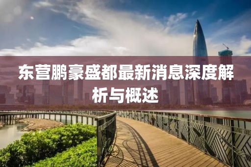 東營鵬豪盛都最新消息深度解析與概述