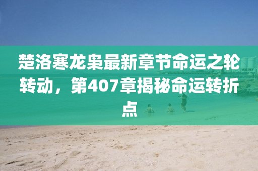 楚洛寒龍梟最新章節(jié)命運(yùn)之輪轉(zhuǎn)動，第407章揭秘命運(yùn)轉(zhuǎn)折點