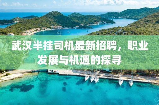 武漢半掛司機最新招聘，職業(yè)發(fā)展與機遇的探尋