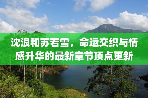 沈浪和蘇若雪，命運(yùn)交織與情感升華的最新章節(jié)頂點更新