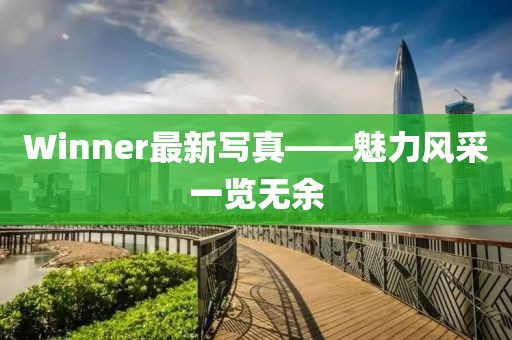 Winner最新寫真——魅力風采一覽無余