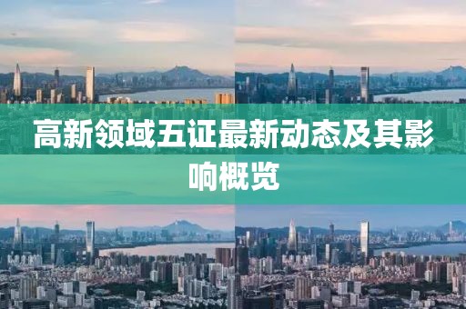 高新領(lǐng)域五證最新動態(tài)及其影響概覽