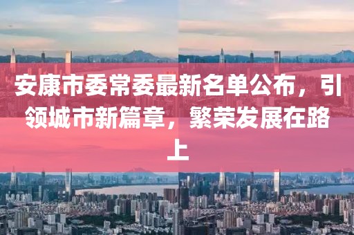 安康市委常委最新名單公布，引領(lǐng)城市新篇章，繁榮發(fā)展在路上